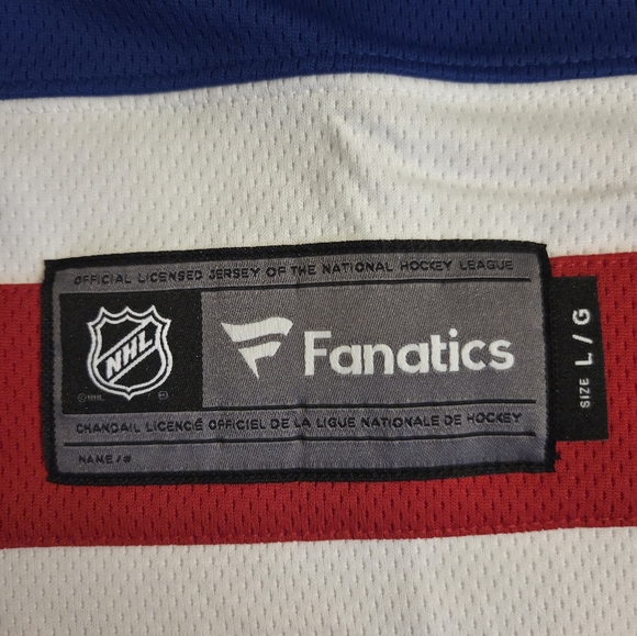 Fanatics NHL New York Rangers Chris Kreider Jersey Men's Size L NWT - Picture 4 of 6